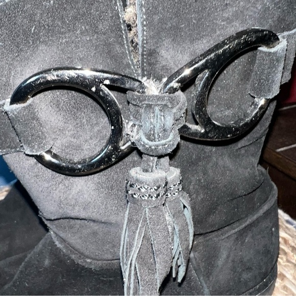 Stuart Weitzman Suede Mid Calf Boots - Picture 7 of 11